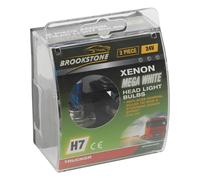 (Pack of 2 (4 Bulb), H7) 2/4 H4/H7 24V Brookstone Trucker Mega White Head Light