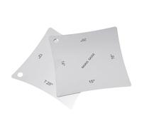 Pack of 2/4 Professional Guitar Neck Radius Steel Structure for Accurate Measurement and Optimal Playability Guitar Neck Radius Display