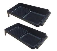 (PACK OF 2) 4" Professional Paint Roller Trays for Decorators or Home DIY (100mm)