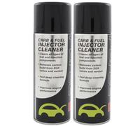 (Pack of 2) 400ml Carb & Fuel Injector Cleaner - Carburettor Carbon Cleaner Spray