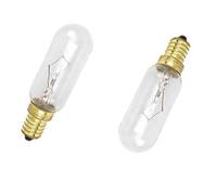 Pack of 2 40W 240V Cooker Hood Bulbs Replacement Universal Small Screw Cap E14