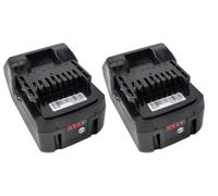 Pack of 2 5.0Ah 18V Li-ion Replacement Battery for Hitachi BSL1830 BSL1850 BSL1860 BSL1815X 339782 330139 BSL1830C, Compatible with UC18YFSL UC18YSL3 Charger, with LED Indicator