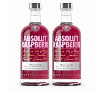 Pack of 2 -Absolut Raspberri Vodka 70cl