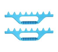 Pack of 2 Accurate Honeycombs Frame Spacing Rakes for Precise Beekeeping Operations with Lightweight Design Efficient Honeycomb Production Tool