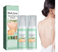 Pack of 2 Acne Back Spray, Back Acne Herbal Spray, Back Scrub Deep Cleansing, Back Acne Body Spray with Herbal Ingredients, Back Acne Spray for Body, Chest, Shoulder and Back