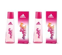 Pack of 2, Adidas Fruity Rhythm Eau de Toilette Spray 75ml Women's Fragrance
