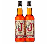 Pack of 2 - Admiral's Old J Cherry Spiced Rum 70cl