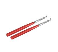 Pack of 2 Alloy Watch Hand Puller Tool with Ergonomic Grip Suitable for Comfortable Handling Easy Needle&Pin Extraction Watch Hand Removal Tool