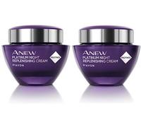 Pack of 2 Anew Platinum Night Replenishing Cream with Protinol - 50ml