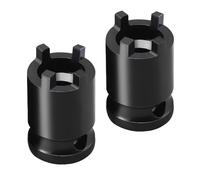 Pack of 2 Angles Grinder Socket Wrench 1/2Inch Adapter 4 Pin Driver for Cordlessly Impacts Wrenches and Tool Accessories