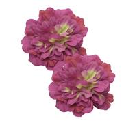 Pack Of 2 Artificial Floral Curtain Holder Buckles Elegant Window Drapery Tiebacks Clips Clamp Window Accessories Decors Metal Clip Curtain Ties