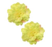 Pack Of 2 Artificial Floral Curtain Holder Buckles Elegant Window Drapery Tiebacks Clips Clamp Window Accessories Decors Metal Clip Curtain Ties