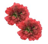 Pack Of 2 Artificial Floral Curtain Holder Buckles Elegant Window Drapery Tiebacks Clips Clamp Window Accessories Decors Metal Clip Curtain Ties