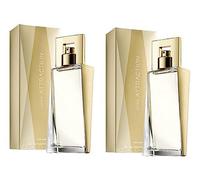 Pack of 2 Attraction for Her Eau de Parfum a woody, fruity, musk fragrance for women - 2 x 100ml by Avon