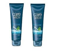 Pack of 2 - Avon Care Men after shave balm and moisturiser cooling effect with refreshing menthol 2 x 100ml