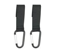 Pack of 2 - Baggy Clips Pram Stroller Hooks Changing Handbag Bag Holder Strong Pushchair Hook Twin Shopping Bags