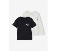 Pack of 2 BASICS Sports Tops for Boys black