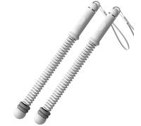 Pack of 2 Battle Ropes Without Rope - Adjustable Battle Ropes, Short Version Battle Rope, Heavy Battle Ropes for Home with Silicone Handle for Full Body Tightening, Fat Burning, Strength Training