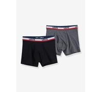 Pack of 2 Batwing Boxers by LEVI'S® grey