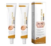 Pack of 2 Bee Venom Anti-Wrinkle Cream, 2 Pieces Bee Venom Wrinkle Removal Cream Bee Venom Face Cream Gentle Moisturising Moisturises and Brightens the Skin