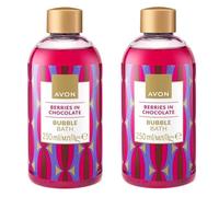 Pack of 2 Berries in Chocolate Festive Bubble Bath - 2 x 250ml by Avon