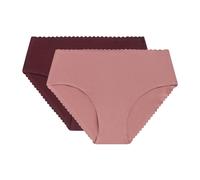 Pack of 2 Body Touch Easy Full Knickers Plum