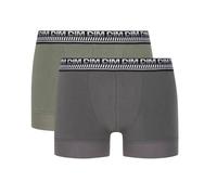 Dim Men's Stay and Fit Cotton 3D Flex Boxer x2 Olive Green/Military Grey XXL