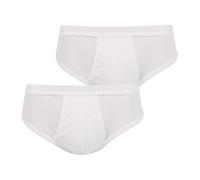 Pack of 2 Briefs in Organic Cotton white/white
