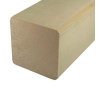Pack Of 2 - C24 Graded Smooth Planed Treated Timber Pergola Post 95X95mm - 4X4" - 3M