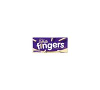 ( Pack Of 2) Cadbury White Chocolate Fingers Biscuits 114g