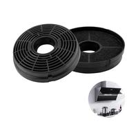 Pack of 2 Carbon Filter Compatible with Lamona LAM2401 HJA2908 HJA2480, Recirculating Filter Carbon for Range Hoods Carbon Charcoal Vent Filters Cooker Hood Extractor Vent Fan to Clean the Air