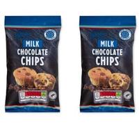 Pack of 2: Chocolate Chips 100g-Milk, The Pantry-Vegetarian