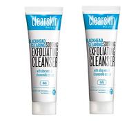Pack of 2 Clearskin Blackhead soothing exfoliating cleanser with aloe and chamomile extract - 2 x 125ml