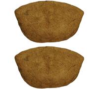 Pack of 2 Coco Wall Basket Garden Planter Liners (50cm)