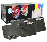 Pack of 2 Compatible TK-5230K TK5230 Laser Toner Cartridges for Kyocera Ecosys M5521cdn M5521cdw P5021cdn P5021cdw - BLACK