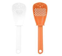 Pack of 2 Cooking Skimmer Ladle Food Strainer Skimmer Spoon Suitable for Various Culinarys Tasks Use Spoon