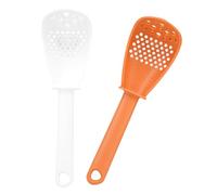 Pack of 2 Cooking Skimmer Ladle Food Strainer Skimmer Strainer Spoon Suitable for Various Culinarys Tasks Use Multifunctional Cooking Spoon