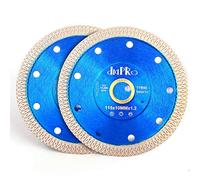 Pack of 2 Diapro Super Thin Diamond Cutting Blade 4.5 in Tile Blade for Cutting Granite Marble Porcelain Tile (4.5"-2pc)