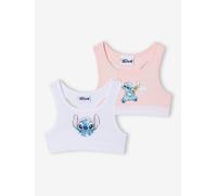Pack of 2 Disney® Lilo & Stitch girls bras pale pink