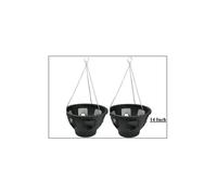 (pack of 2) DIVCHI 14 Inch Hanging Basket Indoor Outdoor Balcony