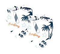 Pack of 2 Dog Bandanas Sharks Skateboad Pattern Pet Scarf Kerchiefs Cats Dogs Bibs Bandana
