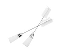 Pack of 2 Double Head Flute Cleaning Tool Flute Care Brush Musicians Accessories Removal Brush Nylon Texture