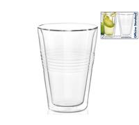 Pack Of 2 Double Wall Borosilicate Glasses Duplex Cl30 Officine Standard