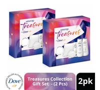 Dove Women's Treasures Collection - Gift Set - 4 Piece | Size: 2 Pack