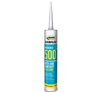 Everbuild 500 Bath & Sanitary Slicone Sealant White (C3) 310ml