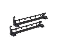 Pack of 2 Extendable Clothes Rail for Pull-Out Hanger Extendible Wardrobe Adjustable