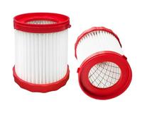 Pack of 2 Filters for Bosch Vacuum Cleaner Gas 18V-10L Filter Bosch, Battery Vacuum Cleaner Accessories, Professional HEPA Filter for Wet/Dry Vacuum Cleaner Replacement Parts