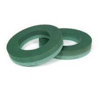 Pack of 2 Floral 16 inch - Florist Foam 16" Wreath Ring - Value Alternative To Oasis Brand.
