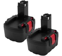 Pack of 2 for Bosch 14.4 V 3.6 Ah Ni-Mh Battery Replacement for Bosch Battery 14.4 V Compatible with BAT038 BAT140 BAT159 BAT040 BAT041 2607335275 2607335276 2607335528 26073355 534