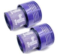Pack of 2 for Dyson V10 SV12 Filter - V10 Absolute, V10 Animal, V10 Total Clean, V10 Motorhead, SV12 Replacement Parts, Washable Replacement Filter for Dyson Cyclone V10 Series Vacuum Cleaner